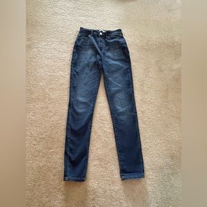 Jeggings - Blue Jean Jegging - Super High Rise - Size: 7 / 28W